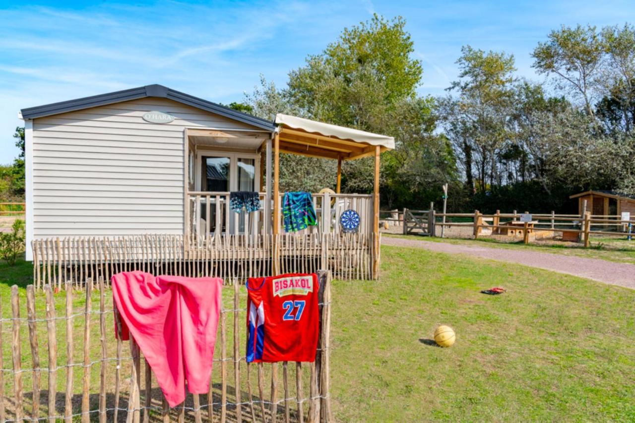 Camping Les Carolins Saint-Lo-d'Ourville Exteriér fotografie