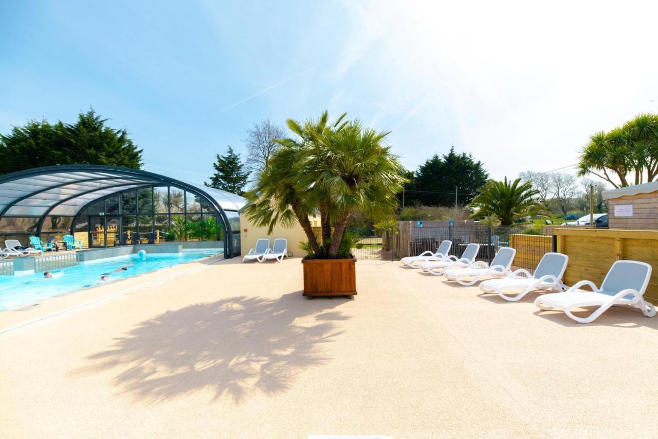 Camping Les Carolins Saint-Lo-d'Ourville Exteriér fotografie